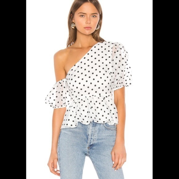 Camila Blouse, White Blossom